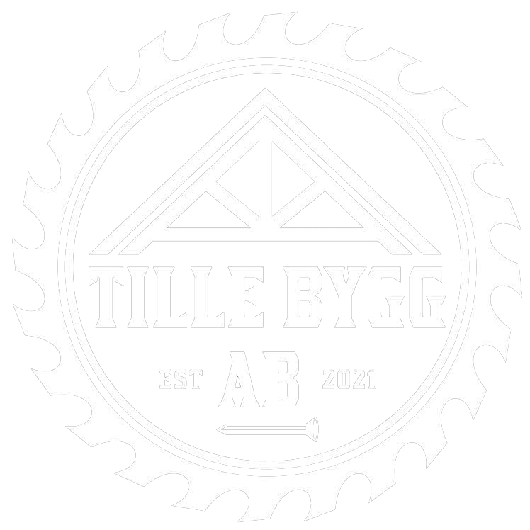 Tille bygg vit logga